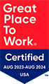 Great Places to Work Certified Badge