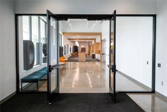 The Shine Bright Community Center at Discover’s Whitehall location.