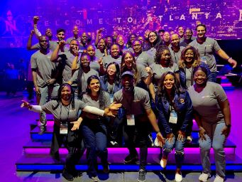 Group photo in Atlanta NSBE Event 