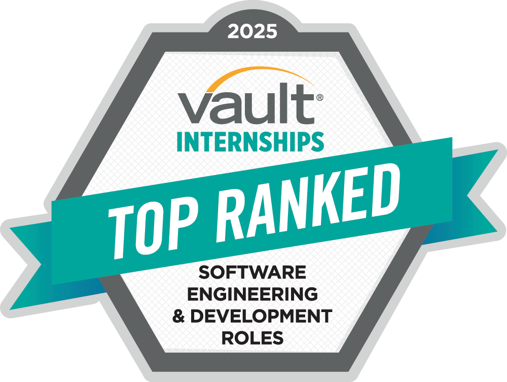 Top ranked Software engineering Intern seal 2025